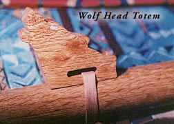 Wolf Head Totem